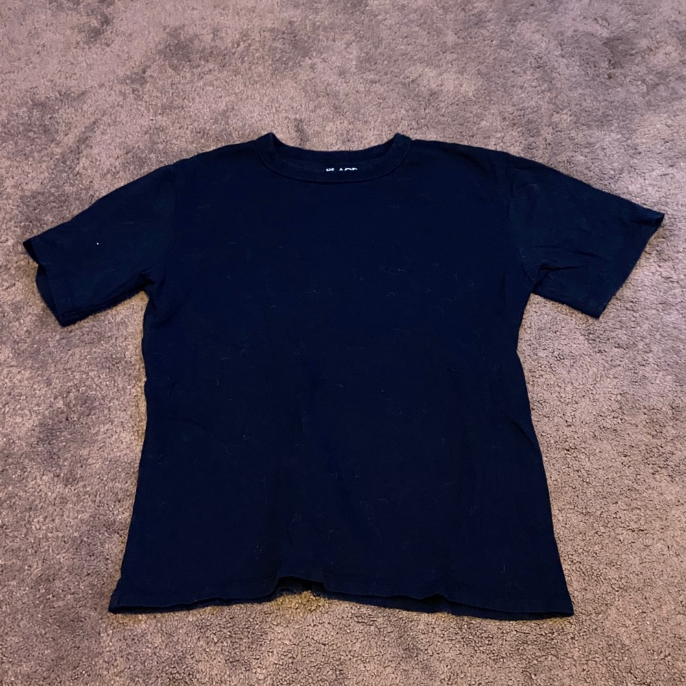 Girls plain black Tshirt